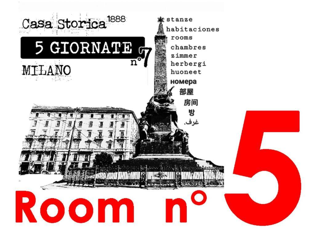 Hotel Casa Storica Piazza 5 Giornate Mailand Zimmer foto